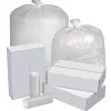 Highmark Linear Low Density Can Liners, 0.6-mil, 33 Gallons, 33" x 39", Clear, Box Of 250
