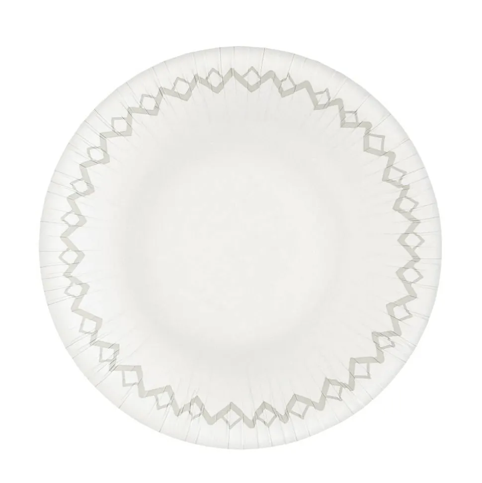 Highmark Paper Bowls, 14.9 oz, Printed White, Pack Of 125