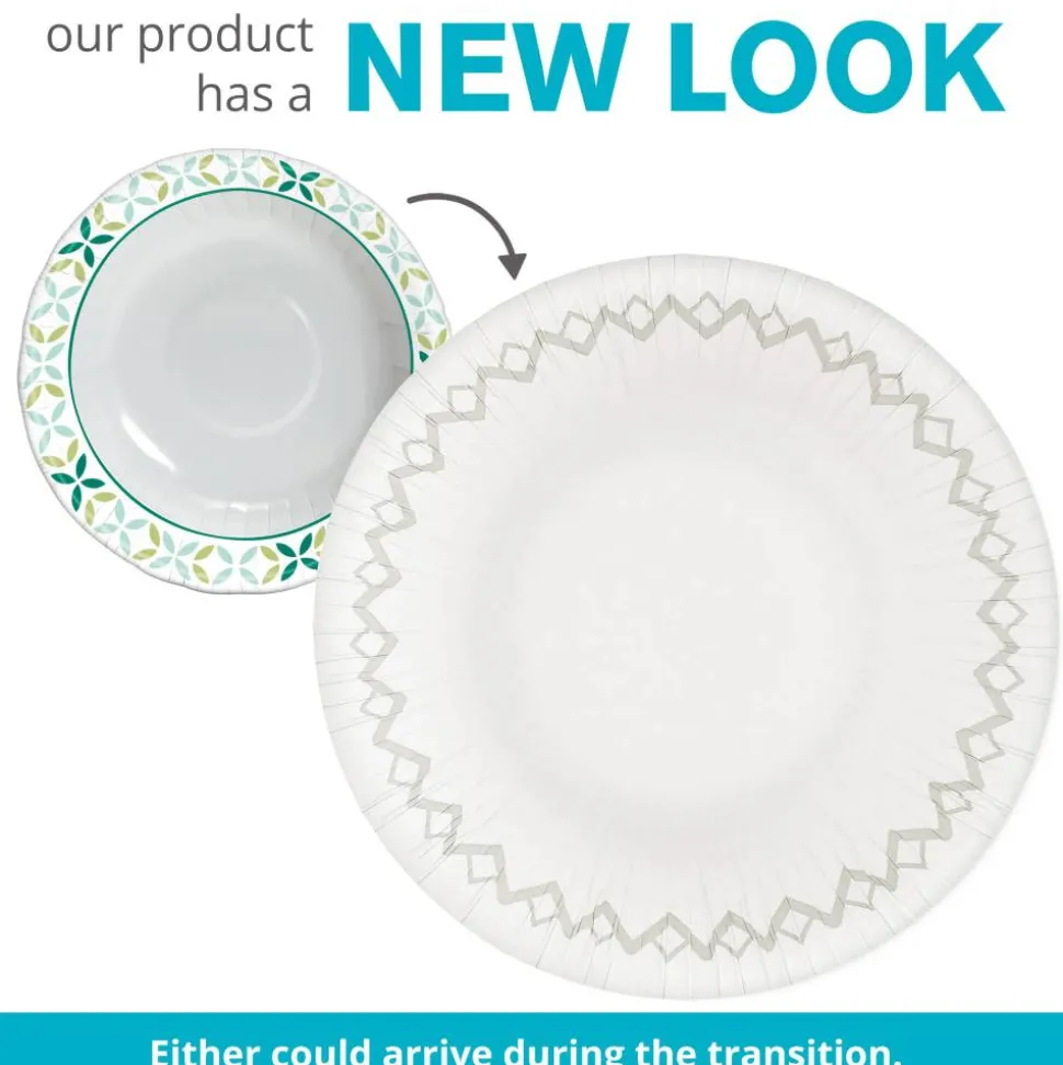 Highmark Paper Bowls, 14.9 oz, Printed White, Pack Of 125