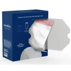 Highmark Tall 0.6 mil Drawstring Kitchen Trash Bags, 0.6 mil, 13 Gallon, 24