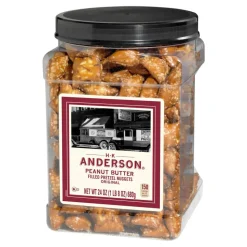 H.K. Anderson Peanut Butter-Filled Pretzel Nuggets, 24-Oz Tub
