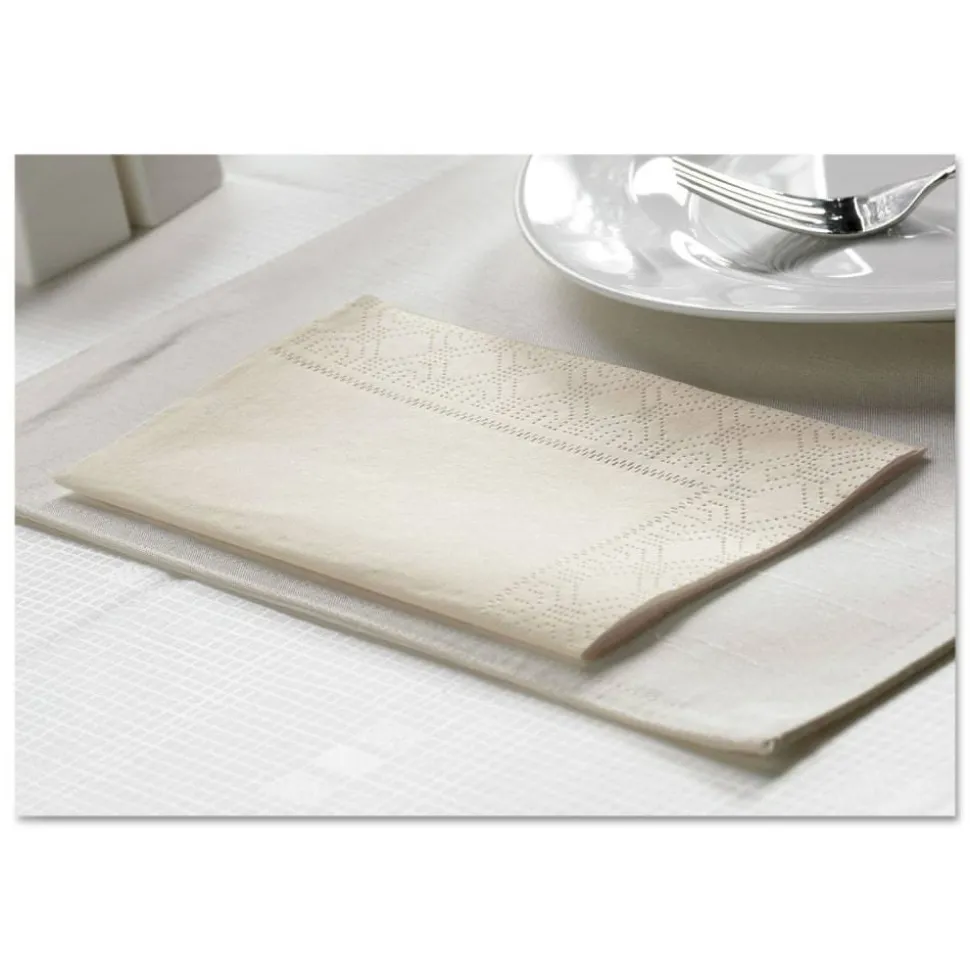 Hoffmaster Dinner Napkins, 2-Ply, 15 x 17, White, 1,000/Carton
