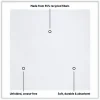 Hoffmaster Linen-Like Natural Flat Pack Napkin, 16 x 16, White, 1,200/Carton