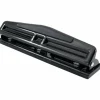 3-Hole Adjustable Punch, Black