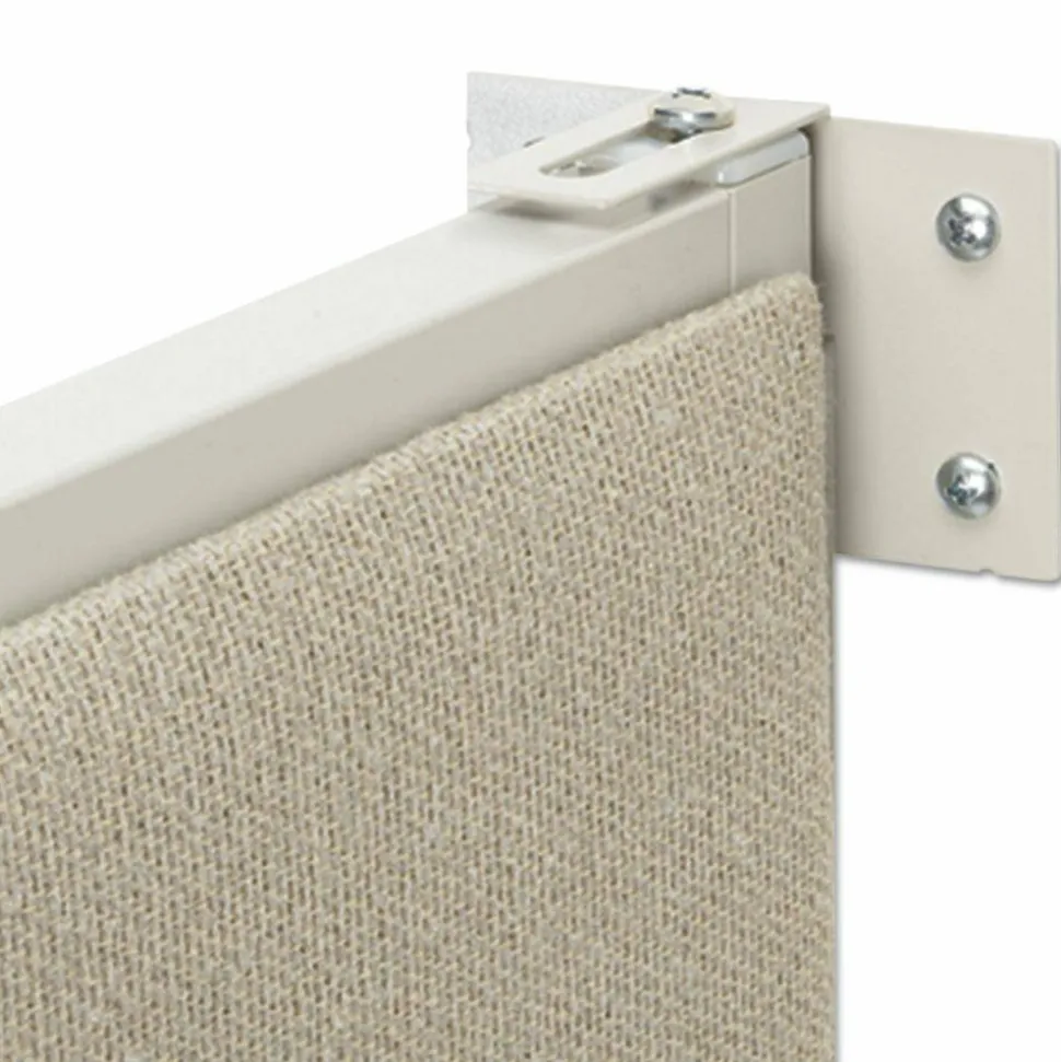 HON Basyx basyx by HON Versé Partitions, Wall-Mount Connector, 1"H x 2"W x 1 1/4"D