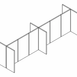 HON Basyx Verse Panel System, 60