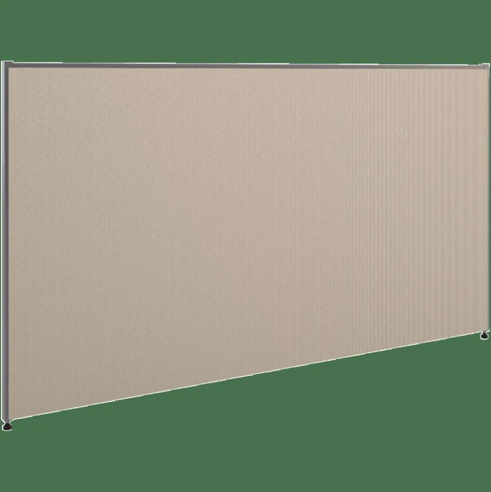 HON Basyx Verse Panel System, 42"H x 72"W, Gray