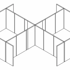 HON Basyx Verse Panel System, 72