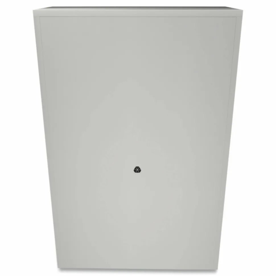HON Brigade 700 Combo 42"W x 19-1/4"D Lateral 2-Drawer File Cabinet, Light Gray