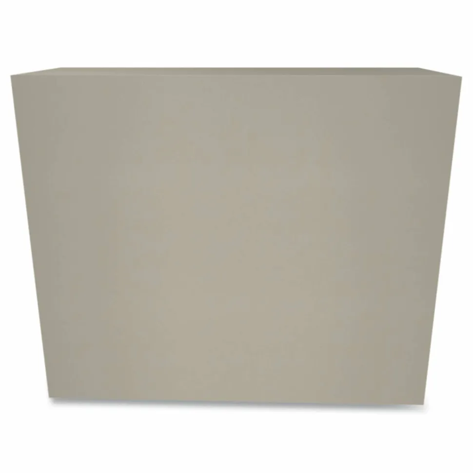 HON Brigade Steel Bookcase, 2 Shelves, Putty