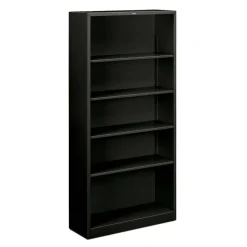 HON Brigade Steel Modular Shelving Bookcase, 5 Shelves, 72