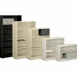 HON Brigade Steel Modular Shelving Bookcase, 3 Shelves, 41
