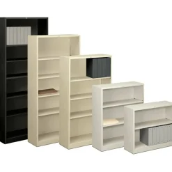HON Brigade Steel Modular Shelving Bookcase, 3 Shelves, 41