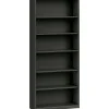 HON Brigade Steel Modular Shelving Bookcase, 6 Shelves, 81"H x 34-1/2"W x 12-5/8"D, Charcoal
