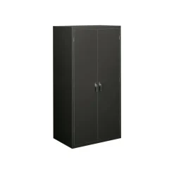 HON Brigade Steel Storage Cabinet, 5 Adjustable Shelves, 71 3/4"H x 36"W x 24 1/4"D, Charcoal