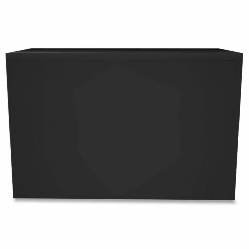 HON Brigade 700 42"W x 19-1/4"D Lateral 2-Drawer File Cabinet, Black