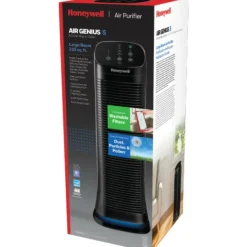 Honeywell AirGenius 5 Air Cleaner/Odor Reducer, 250 Sq. Ft. Coverage, 26 13/16