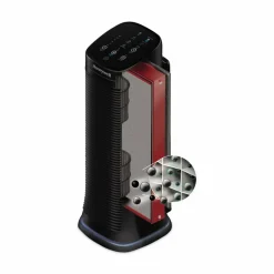 Honeywell AirGenius 5 Air Cleaner/Odor Reducer, 250 Sq. Ft. Coverage, 26 13/16