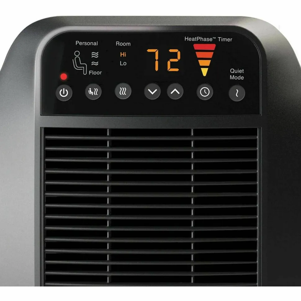 Honeywell Heat Genius Ceramic Portable Heater, 1,575 W, 5.6 x 10.2 x 17.3, Black