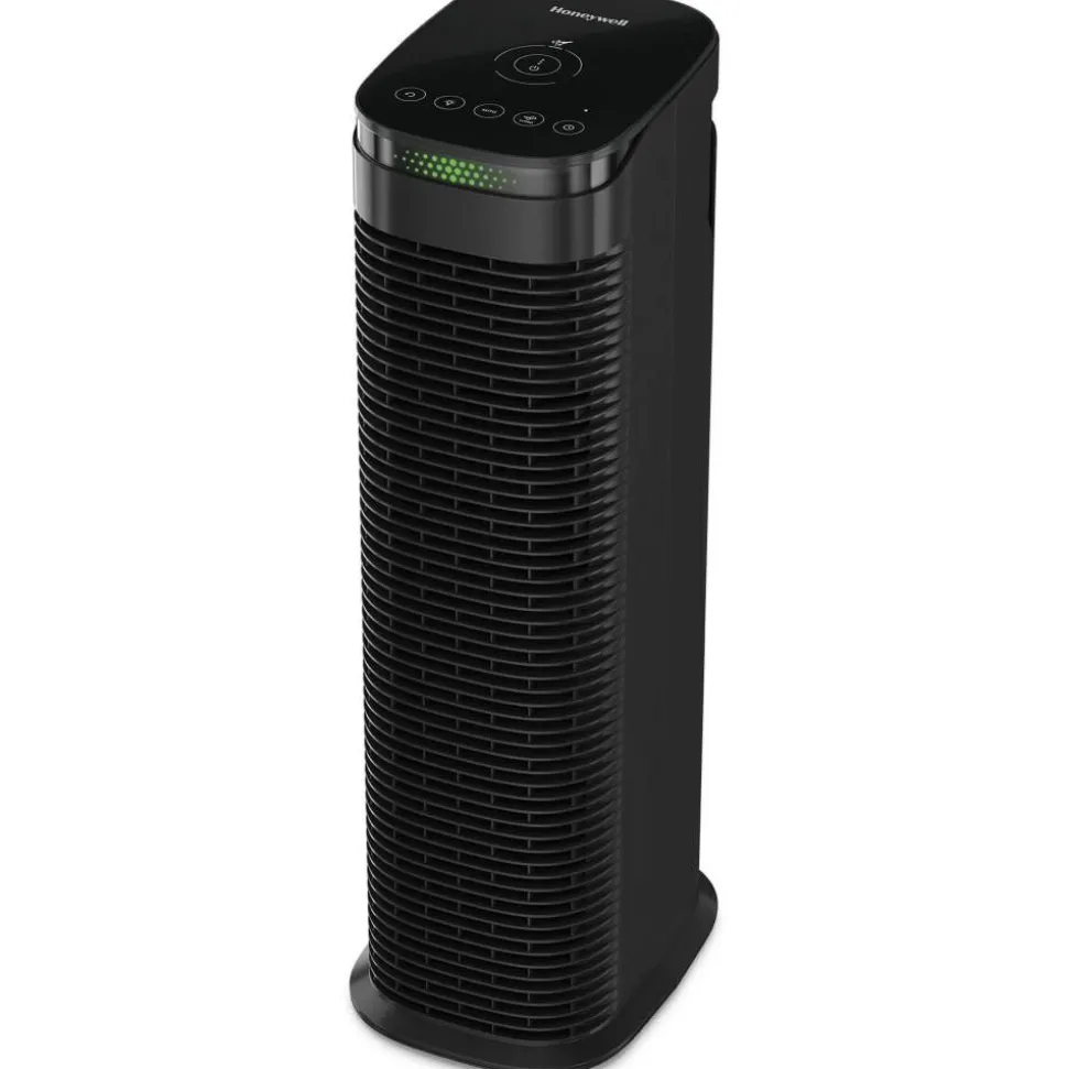 Honeywell InSight HEPA Tower Air Purifier - HEPA, Activated Carbon - 200 Sq. ft. - Black