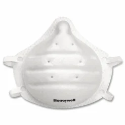 Honeywell ONE-Fit N95 Single-Use Molded-Cup Particulate Respirator, One Size Fits Most, White, 10/Pack