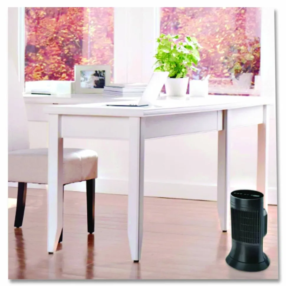 Honeywell 1,500-Watt Digital Ceramic Compact Tower Heater, Dark Gray