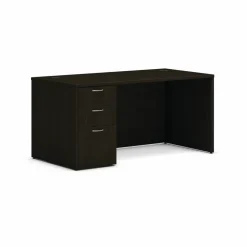 HON Mod Single Pedestal Desk Bundle, 60