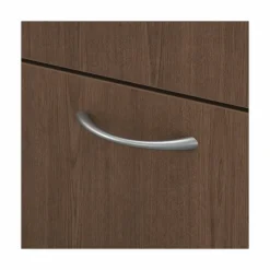 HON Mod Support Pedestal, Left or Right, 2-Drawers: Box/File, Legal/Letter, Sepia Walnut, 15