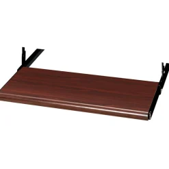 HON 94000 Series Slide-Away Keyboard Platform, Mahogany