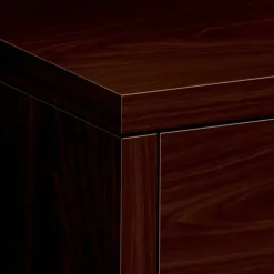 HON 10500 Series Stack-On Storage Unit, 60w x 14.63d x 37.13h, Mahogany