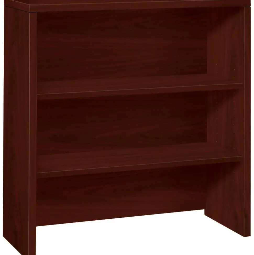HON 10500 Series 36"W Bookcase Hutch, Mahogany