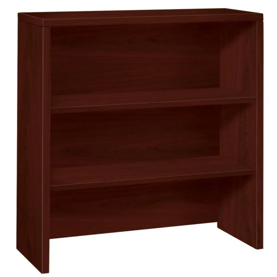 HON 10500 Series 36"W Bookcase Hutch, Mahogany