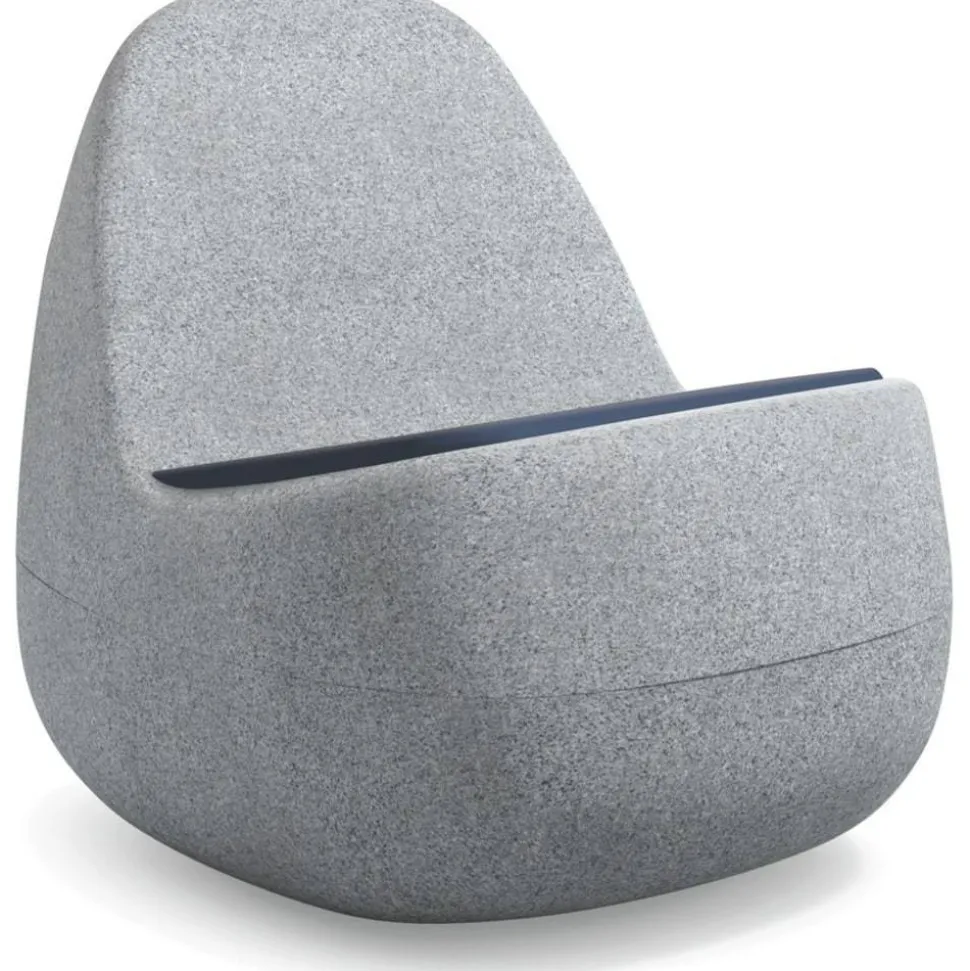 HON Skip Accessory Seat Cushion For Skip Chairs, 1-1/2"H x 28"W x 17"D, Navy