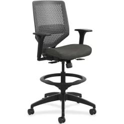 HON Solve Task Stool, ReActiv, Black