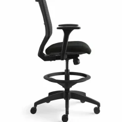 HON Solve Task Stool, ReActiv, Black