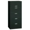 HON 600 30"W x 18"D Lateral 5-Drawer File Cabinet With Lock, Charcoal
