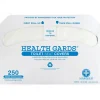 Hospeco Health Gards Half-Fold Toilet Seat Covers, White, 250 Covers Per Pack, Case Of 10 Packs