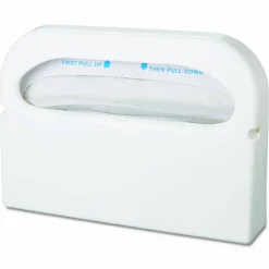 HOSPECO Health Gards Toilet Seat Cover Dispenser, Half-Fold, 16 x 3.25 x 11.5, White, 2/Box