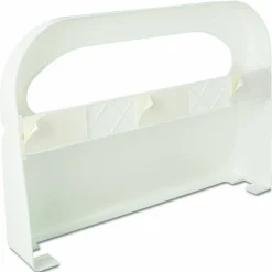 HOSPECO Health Gards Toilet Seat Cover Dispenser, Half-Fold, 16 x 3.25 x 11.5, White, 2/Box