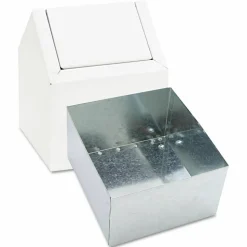 Hospeco Swing Entry Menstrual Care Product Waste Receptacle