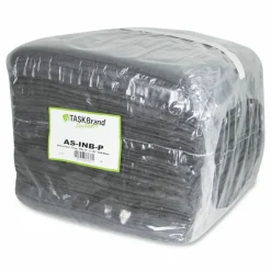 HOSPECO TASKBrand All Sorb Industrial Sorbent Pad, 0.24 gal, 15 x 18, 100/Carton