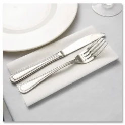 HOSPECO TASKBrand TopLine Linen Replacement Napkins, 1-Ply White, 16 x 16, 1,000/Carton