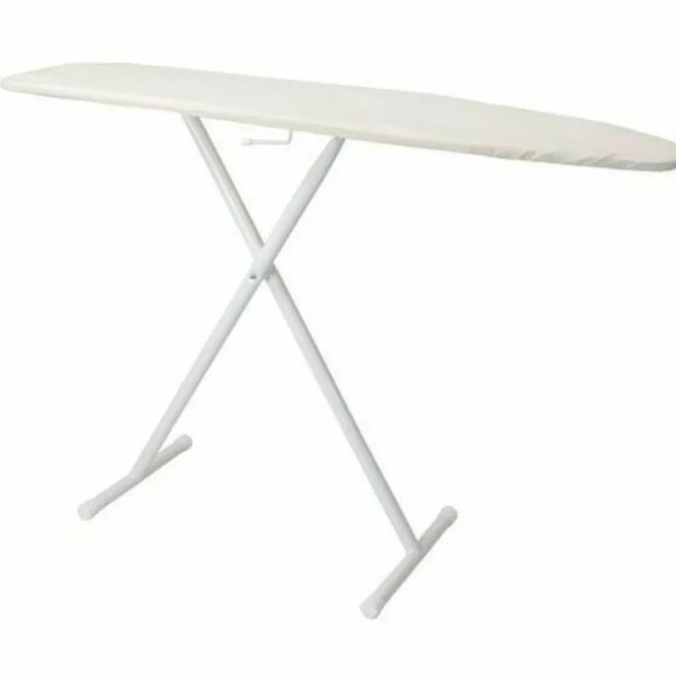 Hospitality 1 Source Ironing Boards, Basic, 36”H x 14"W x 53"D, Light Khaki Cover/White Frame, Pack Of 4 Boards