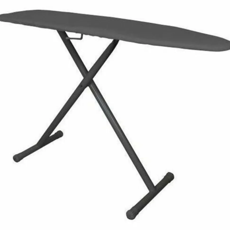Hospitality 1 Source Ironing Boards, Premier, 36”H x 14"W x 53"D, Charcoal Cover/Black Frame, Pack Of 4 Boards