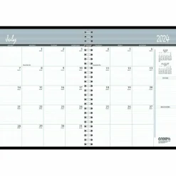 House of Doolittle Academic Year 14-Month Recycled Ruled Monthly Planner, 11 x 8.5, Black Cover, 14-Month: July 2026 to Aug 2027, 2026 to 2027 Calendar