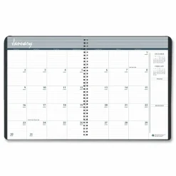 House of Doolittle Recycled Monthly 5-Year/62-Month Planner, 11 x 8.5, Black Cover, 62-Month: Dec 2026 to Jan 2032, 2027 to 2031 Calendar