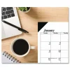 House of Doolittle Recycled One-Color Refillable Monthly Desk Pad Calendar, 22 x 17, White Sheets, Black Binding/Corners,12-Month(Jan-Dec): 2027, 2027 Calendar