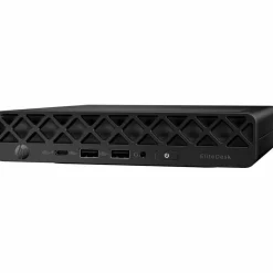 HP EliteDesk 8 G1i Desktop Computer - Intel Core Ultra 7 Series 2 265T - vPro Technology - 32 GB - 512 GB PCI Express NVMe SSD - Mini PC - Jack Black