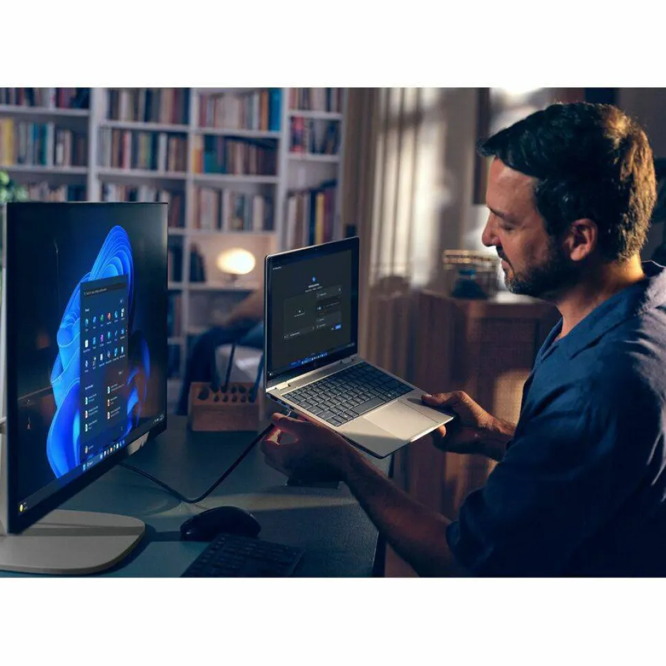 HP EliteStudio 8 AiO G1i All-in-One Computer - Intel Core Ultra 5 235 - vPro Technology - 32 GB - 512 GB SSD - 23.8" Full HD - Desktop - Pike Silver