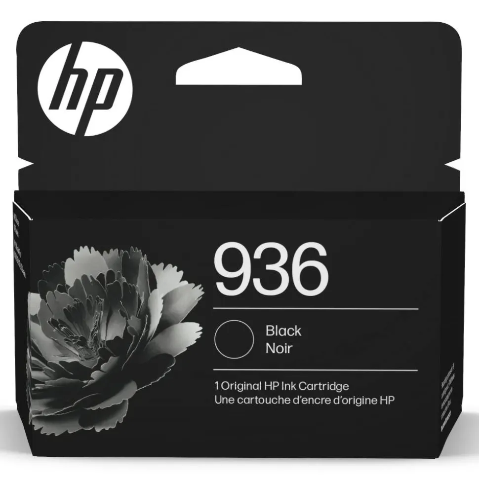 HP 936 Black Original Ink Cartridge, 4S6V2LN